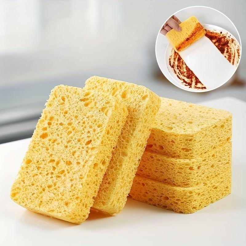 Natural Wood Pulp Cotton Cleaning Sponge