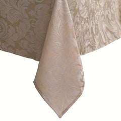 Golden Table Clothes Waterproof Washable Tablecloths Decorative Table Covers
