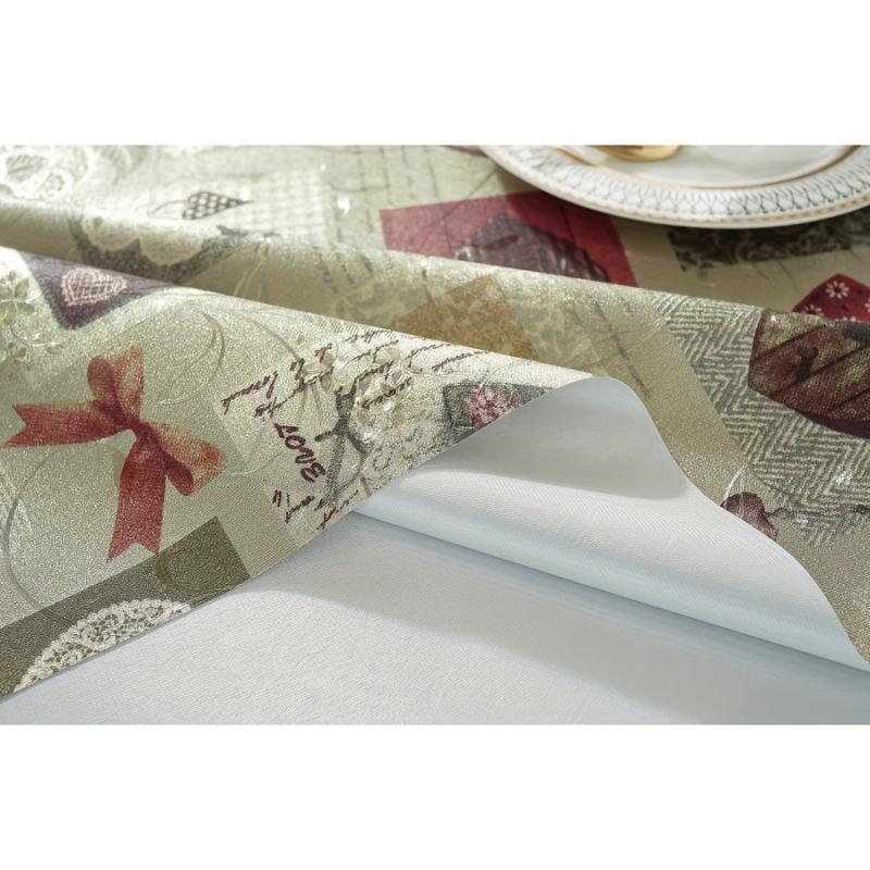 Polyester Tablecloth High-End Nordic Style Waterproof Table Cover