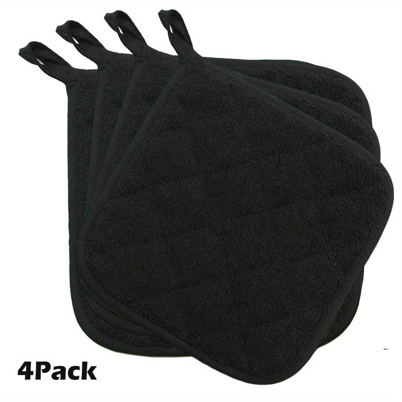 4pcs Pot Holders Hot Pads Heat Resistance Trivet Kitchen Supplies