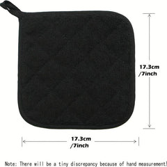 4pcs Pot Holders Hot Pads Heat Resistance Trivet Kitchen Supplies
