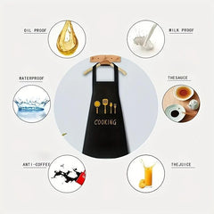 Adjustable Polyester Apron for Chefs Gardeners Cooks Bakers Florists
