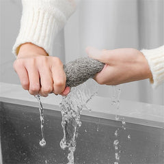 5pcs Kitchen Cloth Dish Towels Absorbent Bamboo Charcoal Fiber Nonstick Washable