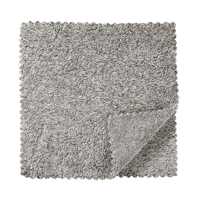 5pcs Kitchen Cloth Dish Towels Absorbent Bamboo Charcoal Fiber Nonstick Washable