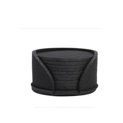 10pcs Round Felt Coasters Anti-scalding Non-slip Table Mat