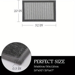 Absorbent Kitchen Mat Anti Slip Rubber Backing Polyester Carpet