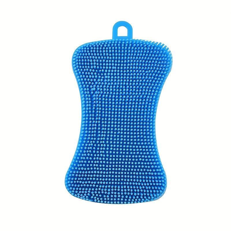 3pcs Silicone Utensil Sponge Kitchen Gadget Efficient Cleaning