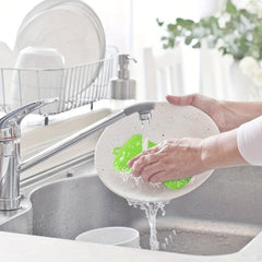 3pcs Silicone Utensil Sponge Kitchen Gadget Efficient Cleaning