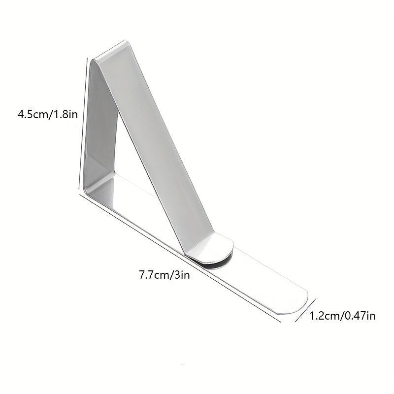 12pcs Tablecloth Clips Stainless Steel Tablecloth Holders for Outdoor Picnics