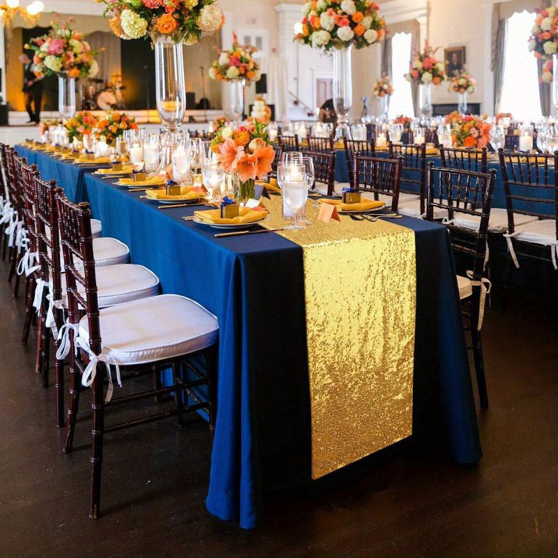 Sequin Table Runner 30x182 cm Sparkle Glitter for Wedding