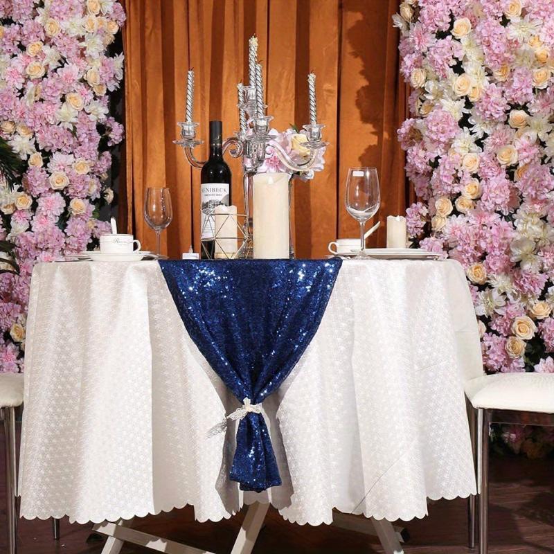 Sequin Table Runner 30x182 cm Sparkle Glitter for Wedding