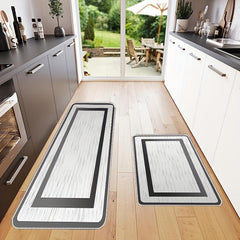Large Anti-fatigue Kitchen Mat Non-slip Polyester Carpet