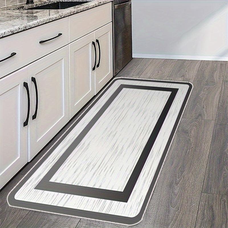 Large Anti-fatigue Kitchen Mat Non-slip Polyester Carpet