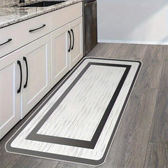 Large Anti-fatigue Kitchen Mat Non-slip Polyester Carpet