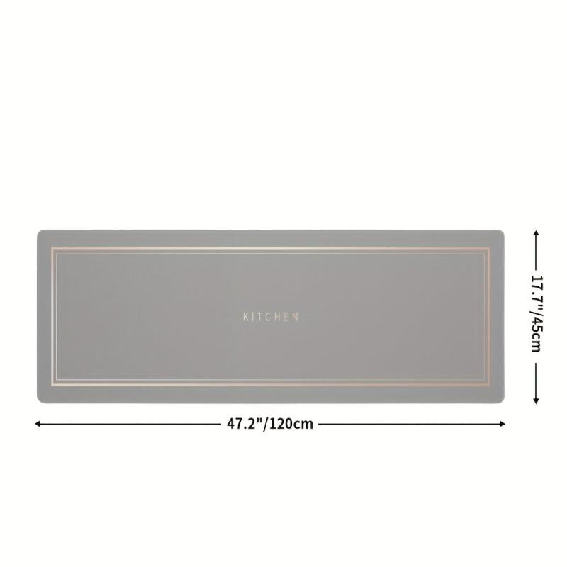 Kitchen Rug And Mat Non-slip Absorbent Floor Mat Easy Clean Dirt Resistance