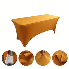 6FT Elastic Tablecloth Cover Stretch Table Cover Indoor Outdoor Home Decoration