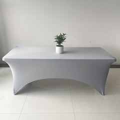 6FT Elastic Tablecloth Cover Stretch Table Cover Indoor Outdoor Home Decoration