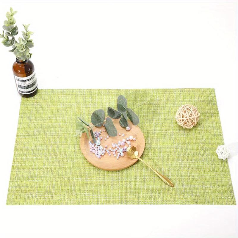 Nordic Style Placemats Set Table Decoration Mat Household Bowl Plate Mat