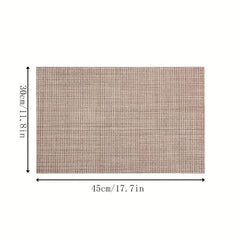 Nordic Style Placemats Set Table Decoration Mat Household Bowl Plate Mat