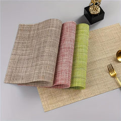 Nordic Style Placemats Set Table Decoration Mat Household Bowl Plate Mat