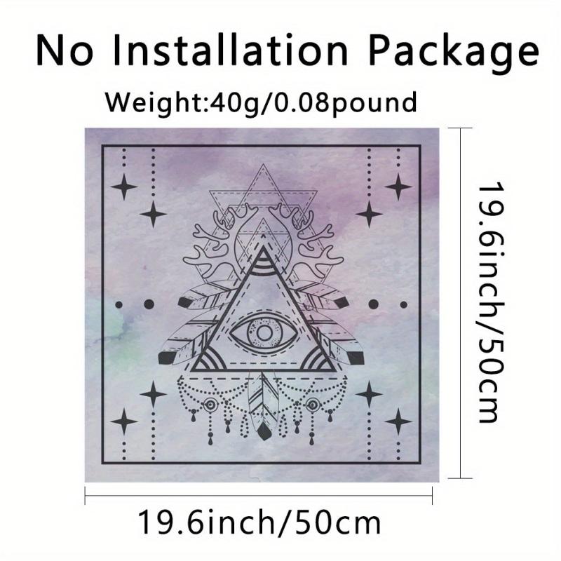 Astrology Tarot Cloth Zodiac Constellations Oracle Tablecloth Sun Moon