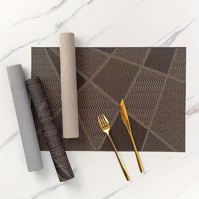Plastic Placemats Nordic Style Table Pads Coffee Table Mat Household Decoration