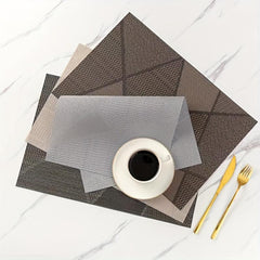 Plastic Placemats Nordic Style Table Pads Coffee Table Mat Household Decoration