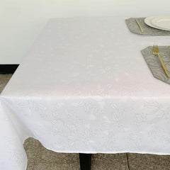 Waterproof Polyester Tablecloth Rectangle Table Cover for Picnic or Party