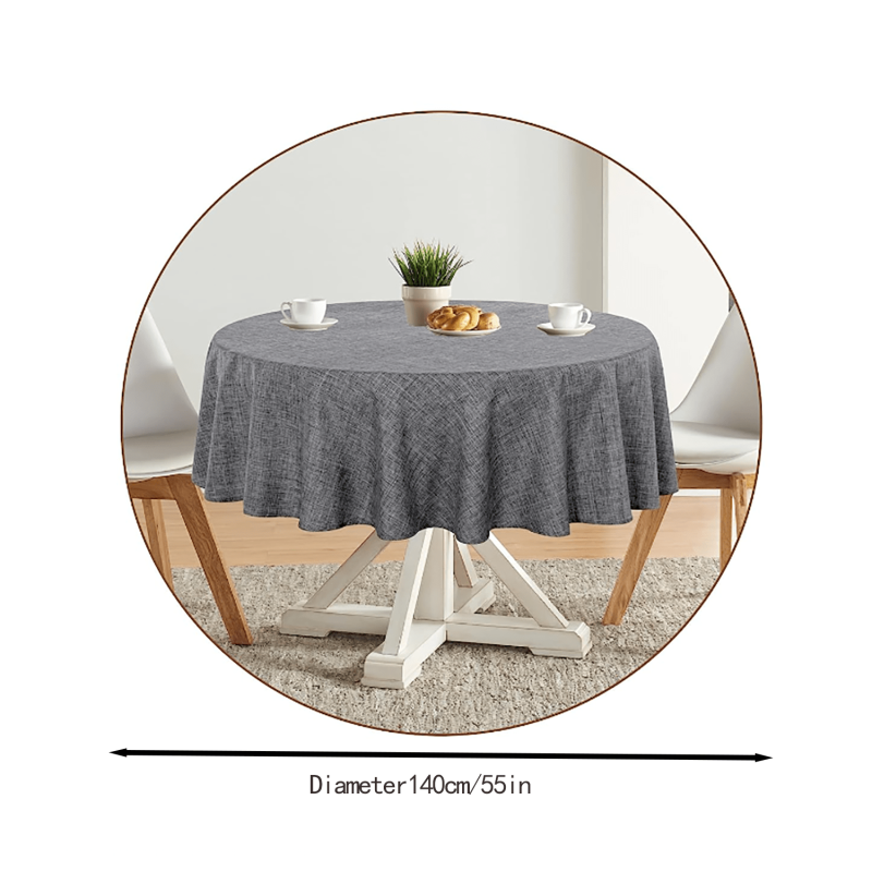 Waterproof Cotton Linen Tablecloth for Home Decor