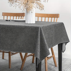 Waterproof Cotton Linen Tablecloth for Home Decor