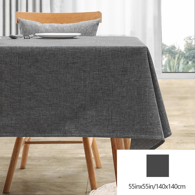 Waterproof Cotton Linen Tablecloth for Home Decor