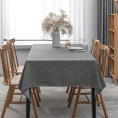 Waterproof Cotton Linen Tablecloth for Home Decor