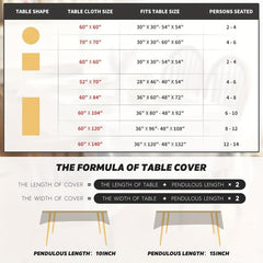 Colorful Skull Pattern Halloween Tablecloth