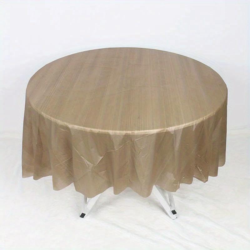 Waterproof Plastic Tablecloth Kitchen Picnic Restaurant Use Erasable