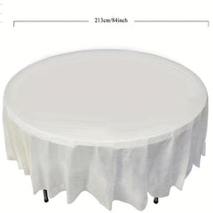 Waterproof Plastic Tablecloth Kitchen Picnic Restaurant Use Erasable