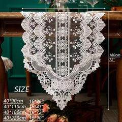 Bohemian Style Embroidered Table Runner for Dining Table