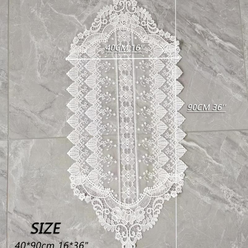 Bohemian Style Embroidered Table Runner for Dining Table