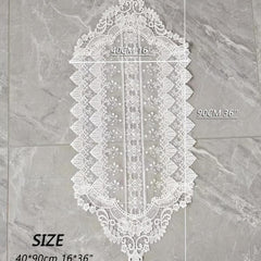 Bohemian Style Embroidered Table Runner for Dining Table