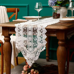 Bohemian Style Embroidered Table Runner for Dining Table