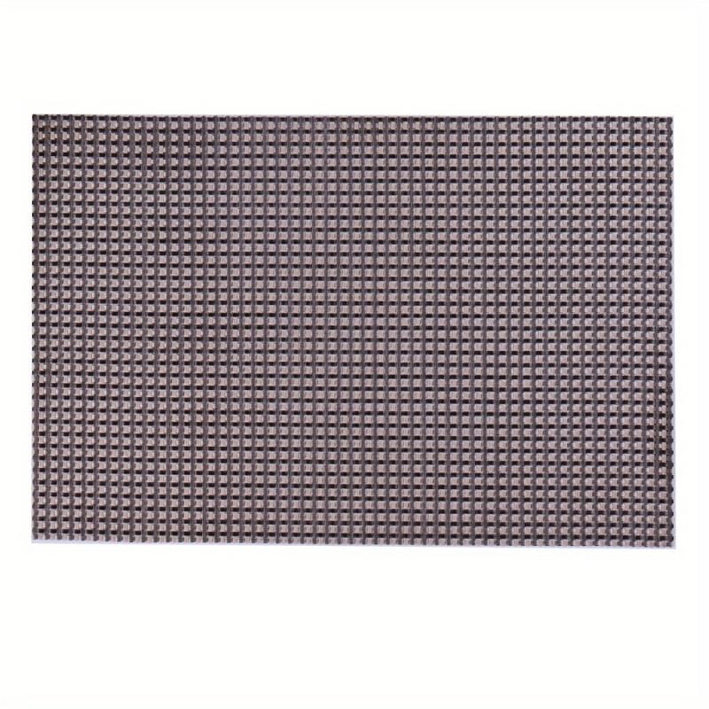 Set of 6 Woven Placemats, Anti-fouling Table Mats, Heat Insulation Pads