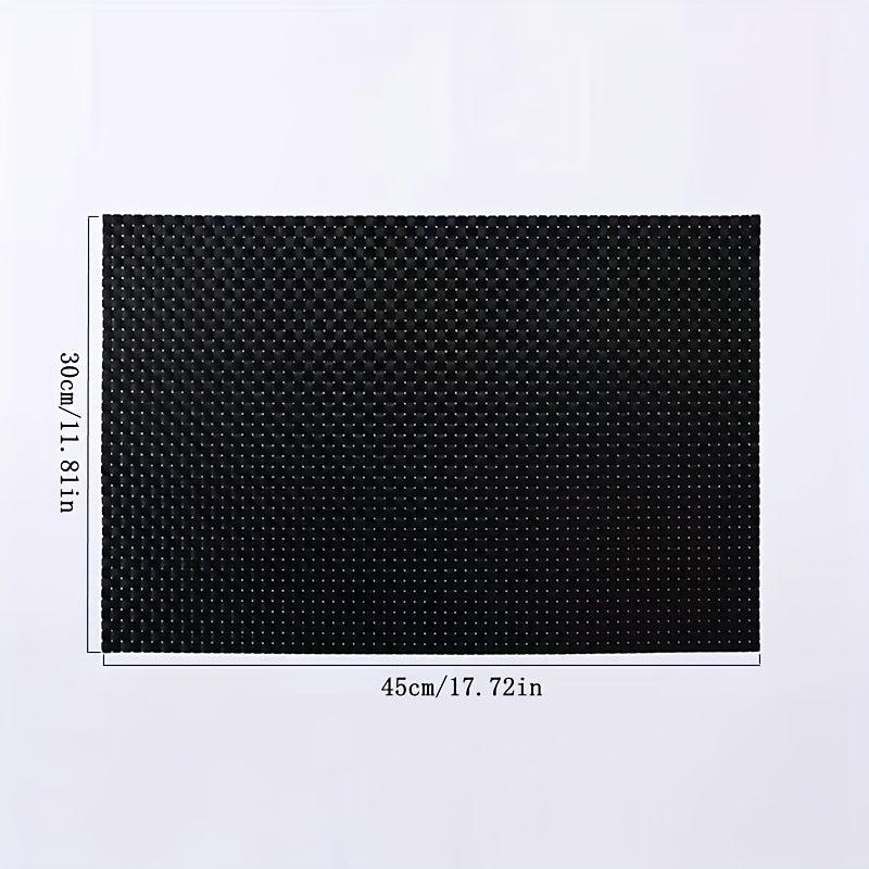 Set of 6 Woven Placemats, Anti-fouling Table Mats, Heat Insulation Pads