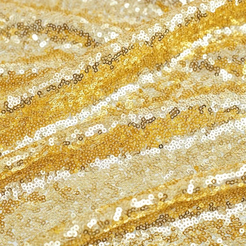 Polyester Round Tablecloth Sequin Tablecover Bridal Shower Party Decor