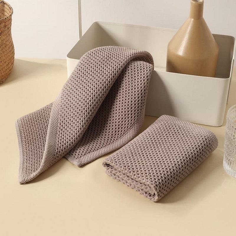 Soft Absorbent Dishcloth for Household Cleaning Kitchen Glass Cars 34x34cm