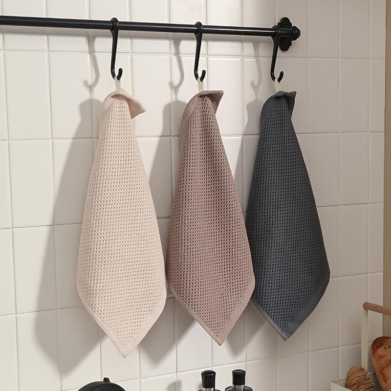 Soft Absorbent Dishcloth for Household Cleaning Kitchen Glass Cars 34x34cm