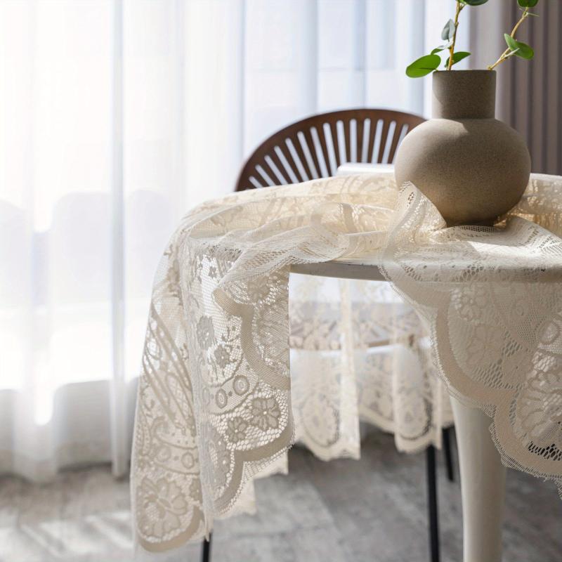 Bohemian Round Tablecloth for Party Picnic Dinner Home Decor