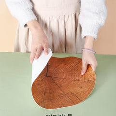 Round Tree Stake Placemat, Waterproof Non-slip Heat Insulation Mat