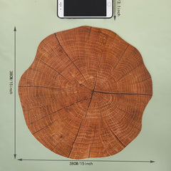 Round Tree Stake Placemat, Waterproof Non-slip Heat Insulation Mat