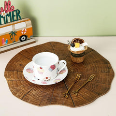 Round Tree Stake Placemat, Waterproof Non-slip Heat Insulation Mat