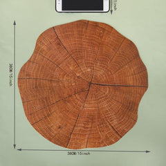 Round Tree Stake Placemat, Waterproof Non-slip Heat Insulation Mat