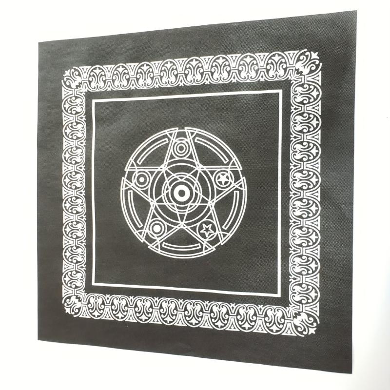 Boho Ethnic Style Tarot Cards Tablecloth for Divination Altar